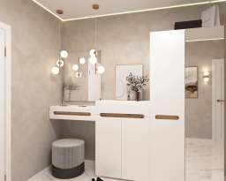 Модульная прихожая Бьянко, Світ Меблів