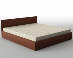 Кровать двуспальная КР-107, Тиса-мебель