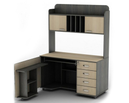 Стол компьютерный СУ-16 Универсал, Тиса-мебель