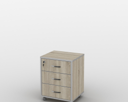 Офисная тумба ТМ 132, Тиса-мебель