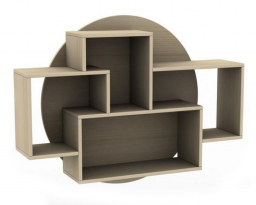 Полка навесная ПУ-12 Универсал, Тиса-мебель