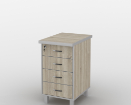 Офісна тумба ТМ 123/2, Тиса-меблі