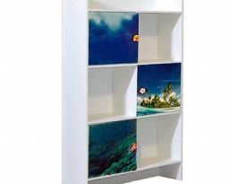 Шафа книжкова Мульти, Дельфіни, Світ меблів