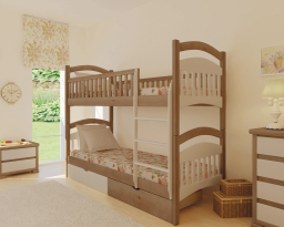 Двоярусне ліжко Жасмин, без ящиків, Mebigrand