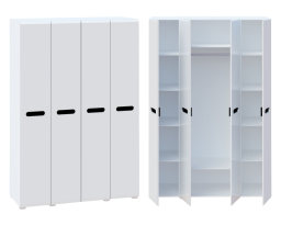 Шафа 4Д Б'янко, Світ меблів