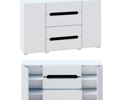 Комод 2Д4Ш Бьянко, Світ меблів