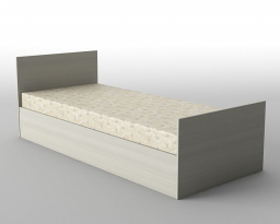 Ліжко односпальне КР-100, Тиса-меблі