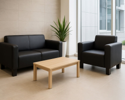 Офісний диван Канзас дерев' яні ніжки, Richman