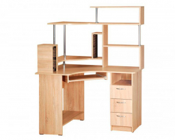 Стол компьютерный Компакт с надстройкой, Пехотин