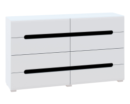 Комод 4Ш+4Ш Бьянко, Світ меблів